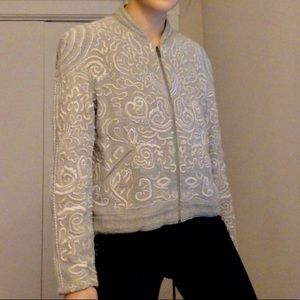 Intricate embroidery jacket